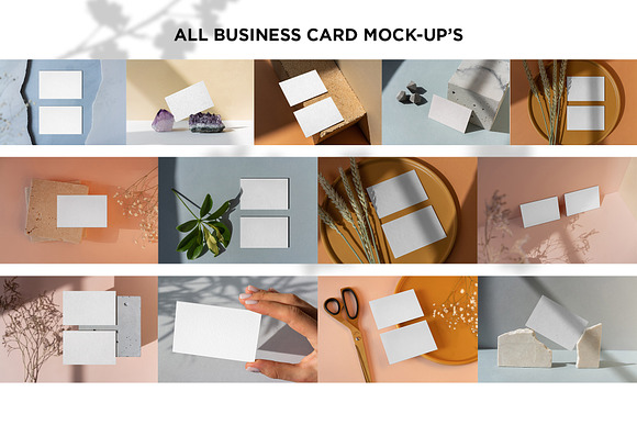Business Card Mock-Up in Branding Mockups - product preview 6