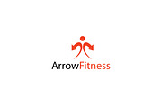 Arrow Fitness Logo Template