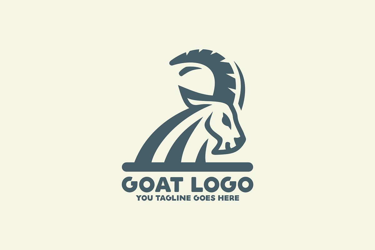 Goat Logo in Logo Templates - product preview 8