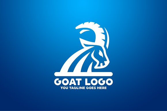 Goat Logo in Logo Templates - product preview 2