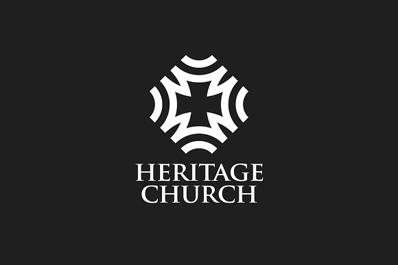 Heritage Church Logo in Logo Templates - product preview 2