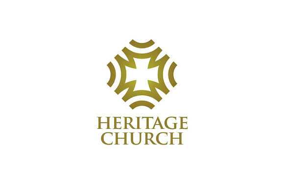Heritage Church Logo in Logo Templates - product preview 3