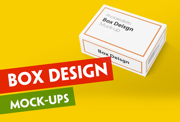 Box / Packaging Mock-Up in Product Mockups - product preview 4