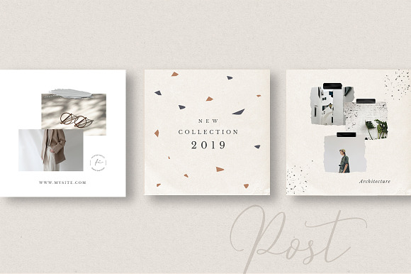PS & Canva Amelie - Social Media in Instagram Templates - product preview 2