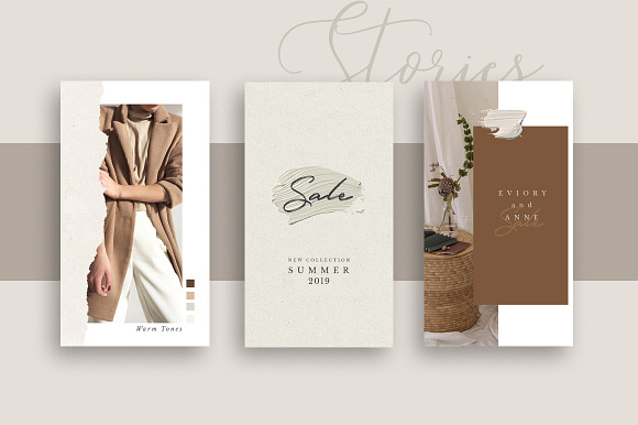 PS & Canva Amelie - Social Media in Instagram Templates - product preview 6