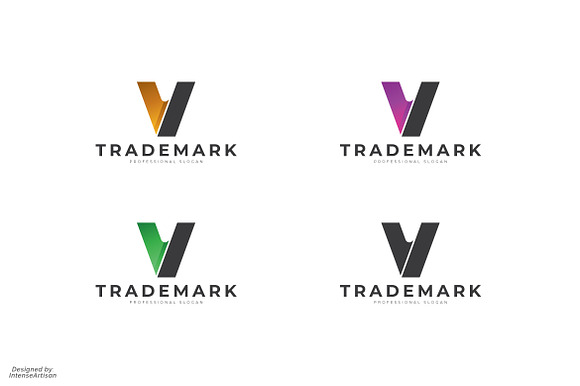 Victorious V Letter Logo in Logo Templates - product preview 1