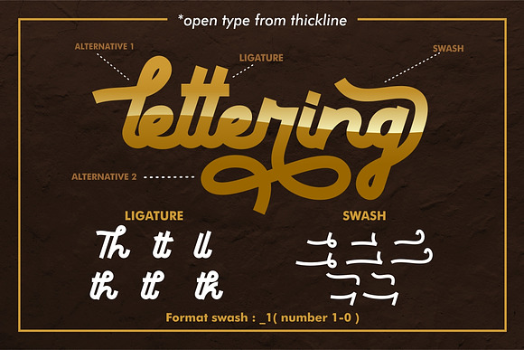 Thickline - Classic Bold Font in Fonts - product preview 4