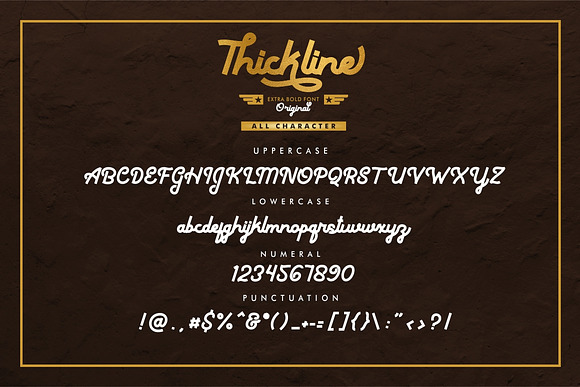 Thickline - Classic Bold Font in Fonts - product preview 14