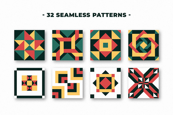Portuguese Geometric Patterns in Patterns - product preview 1