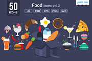 Foods Vector Icons V2