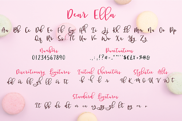 Dear Ella Script - Duo font in Fonts - product preview 7