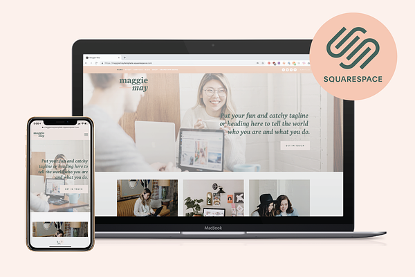Squarespace 7.0 Template: Maggie May
