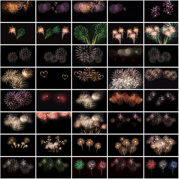 Firework Photo Overlays in Add-Ons - product preview 3