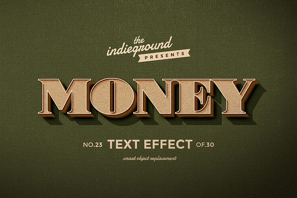 Retro Text Effects Vol.3 in Add-Ons - product preview 3