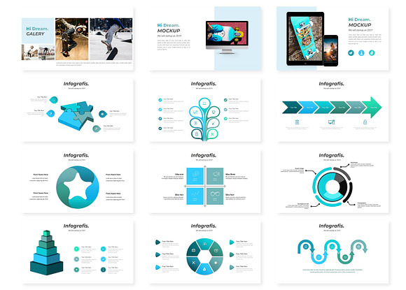 Dream - Powerpoint Template in PowerPoint Templates - product preview 2