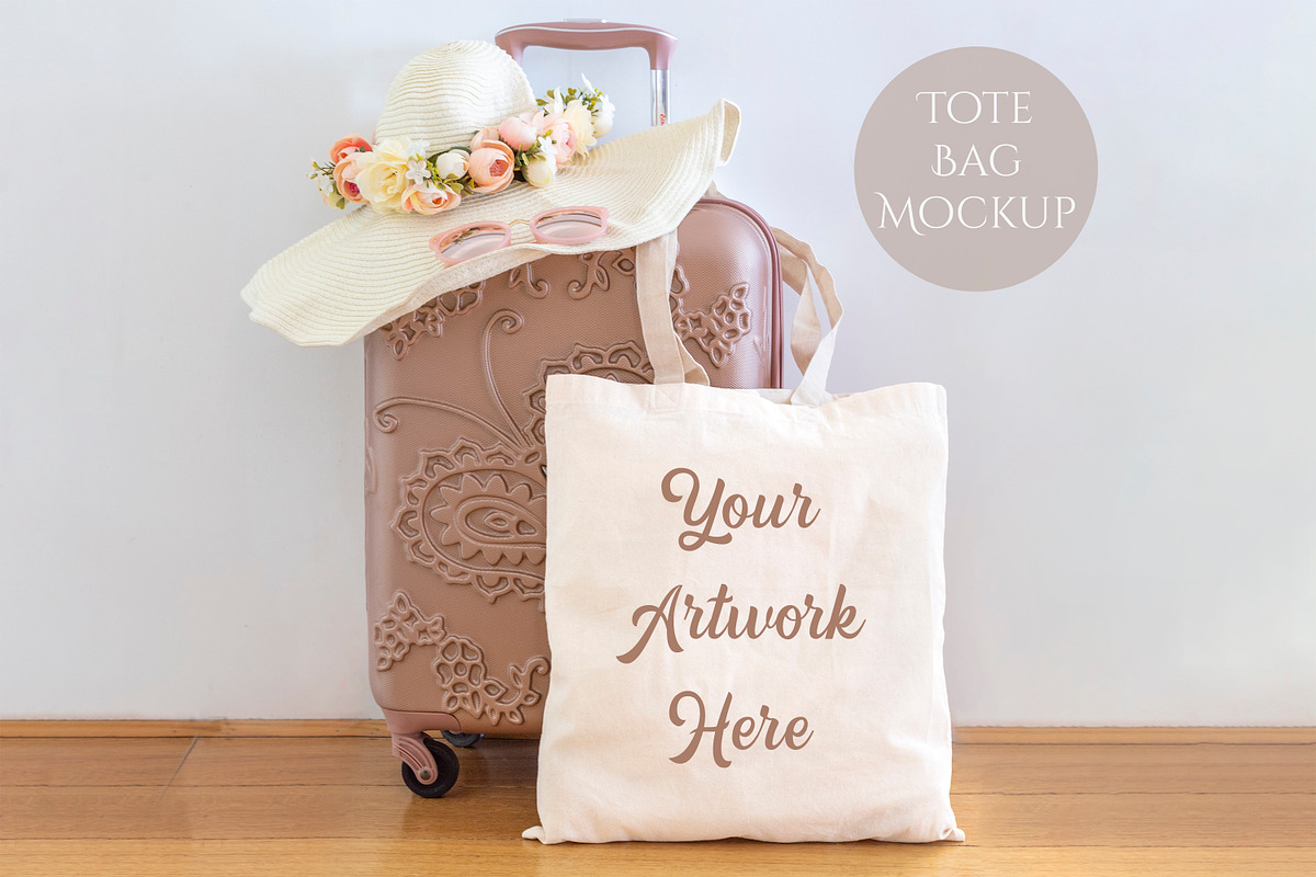 Tote Bag Mockup in Product Mockups - product preview 8