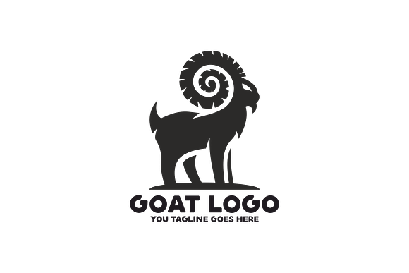 Goat Logo in Logo Templates - product preview 1