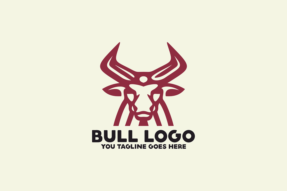 Bull Logo in Logo Templates - product preview 8