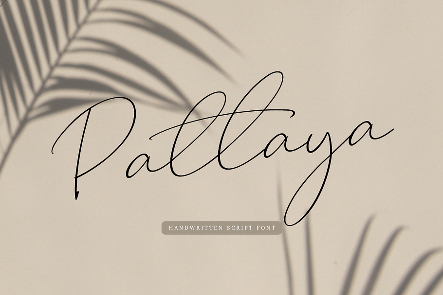 Pattaya in Script Fonts - product preview 8