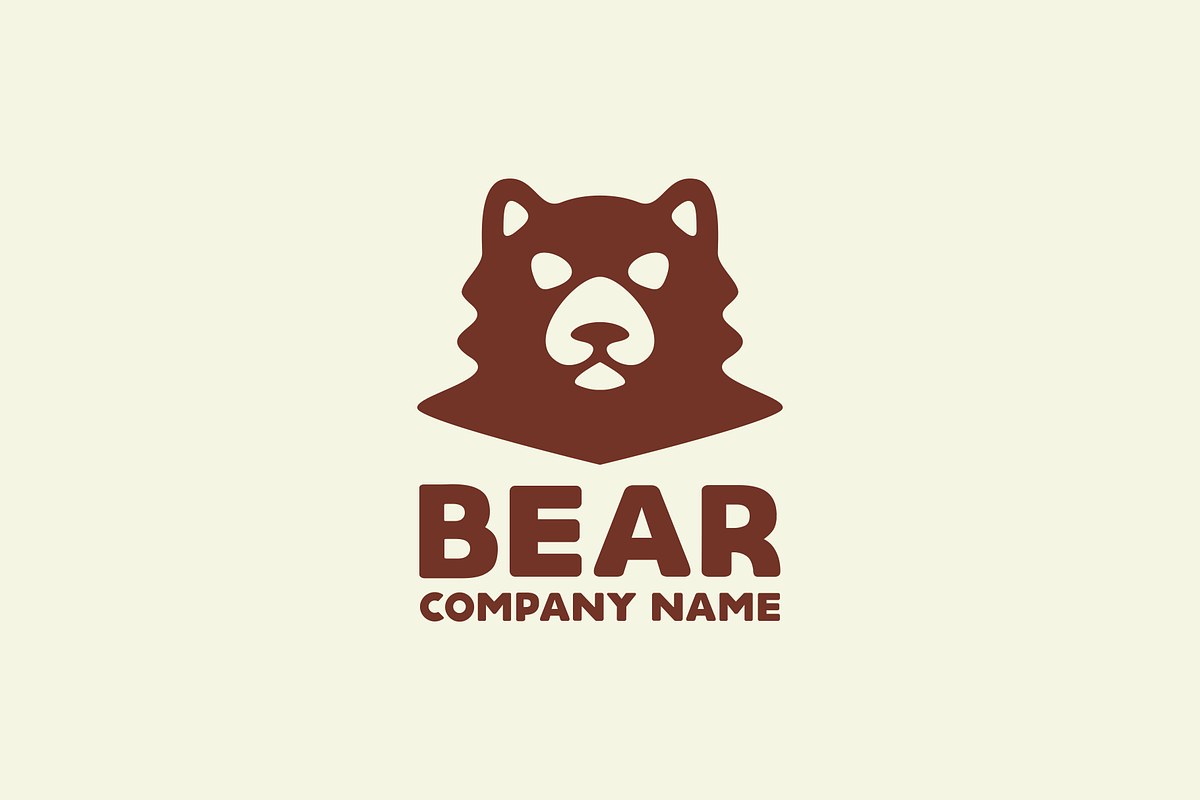 Bear Logo in Logo Templates - product preview 8