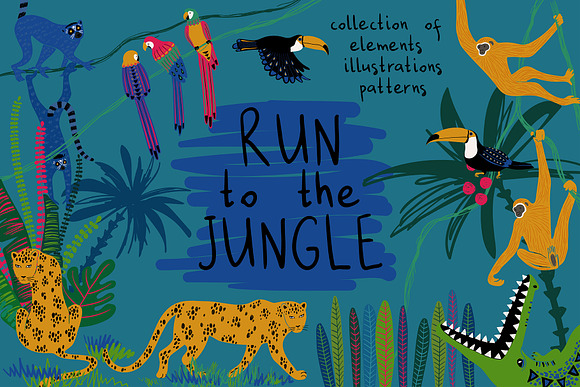 Run To The Jungle in Graphics - product preview 10