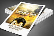 Stand There Looking Up Church Flyer