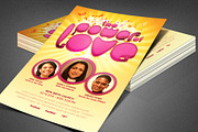 Power of Love Church Flyer Template