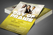 Day of Praise Church Flyer Template