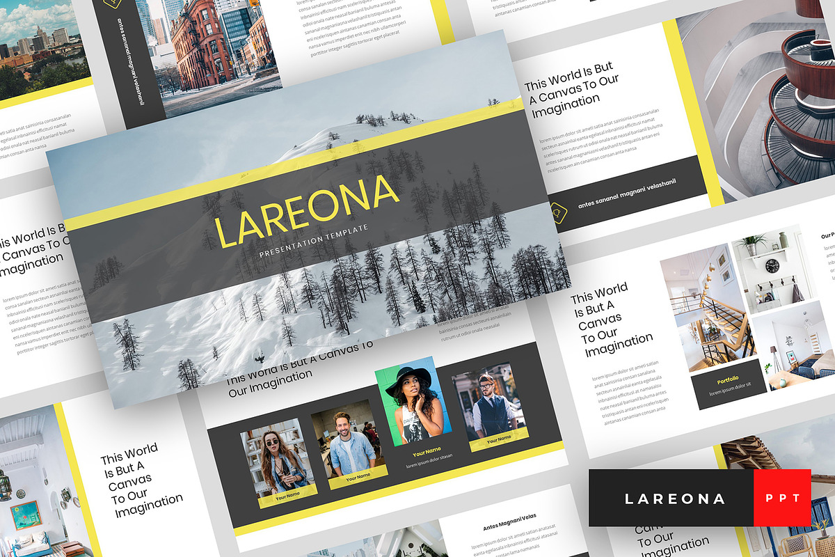 Lareona - Creative PowerPoint in PowerPoint Templates - product preview 8