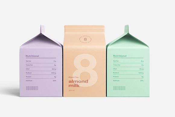 Milk Carton Mockup in Product Mockups - product preview 5