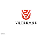 Veterans V Letter Logo