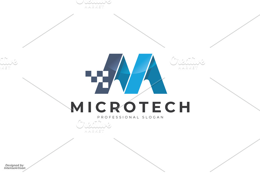 Microtech M Letter Logo
