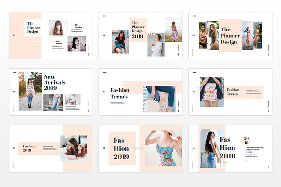Alvilda Powerpoint Lookbook in PowerPoint Templates - product preview 5