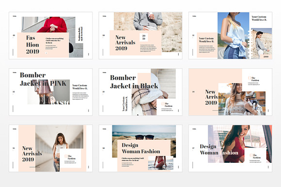 Alvilda Powerpoint Lookbook in PowerPoint Templates - product preview 7