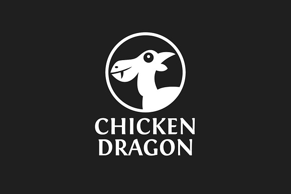 Chicken Dragon Logo in Logo Templates - product preview 5