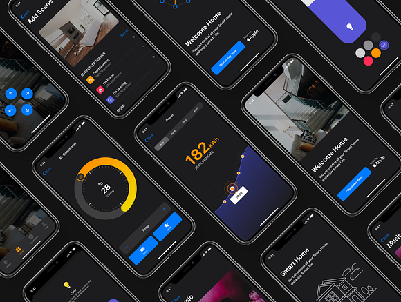 CaDeep-Smart Home iOS 13 Design Kit in App Templates - product preview 8