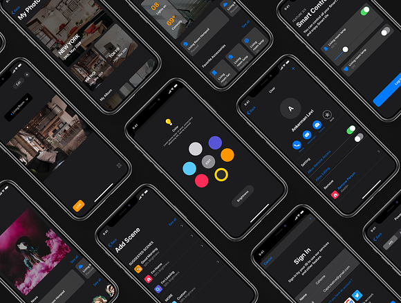 CaDeep-Smart Home iOS 13 Design Kit in App Templates - product preview 9