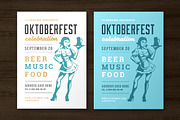 Oktoberfest flyer or poster template