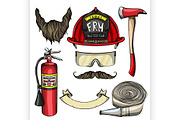 Sketch fireman attributes