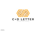 C & D Monogram Letter Logo