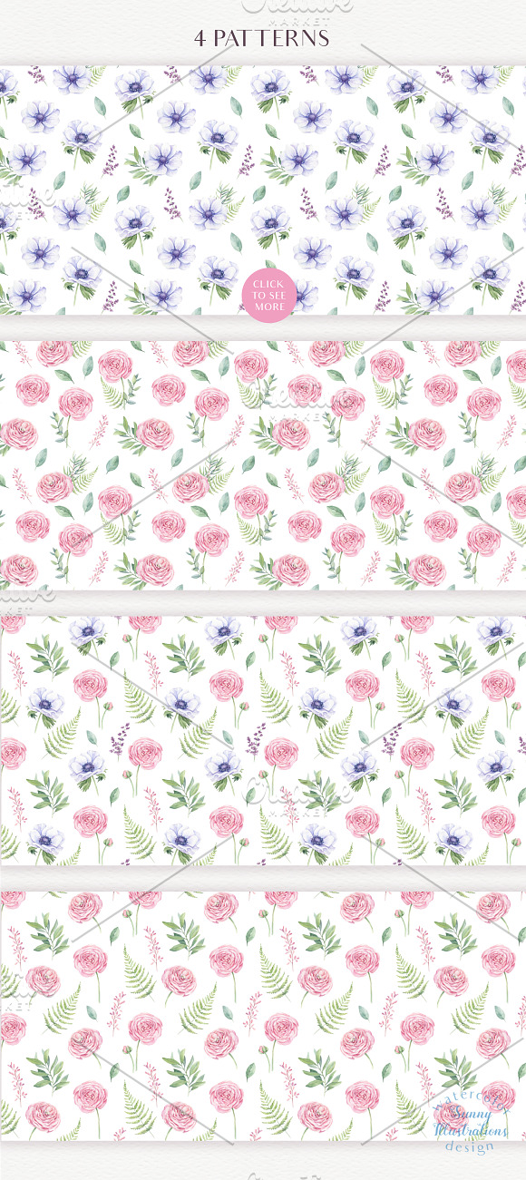 SALE! Tender Blossom in Illustrations - product preview 6