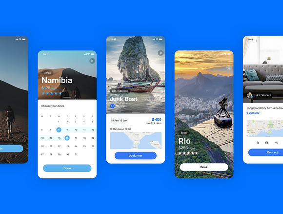 fervs design system in App Templates - product preview 8