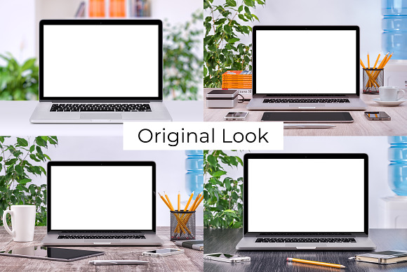 MacBook Front View Mockups in Mobile & Web Mockups - product preview 5