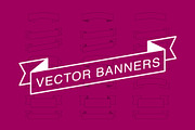 Vector Banners / Ribbons Set 1