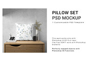 Pillow Mockup Set
