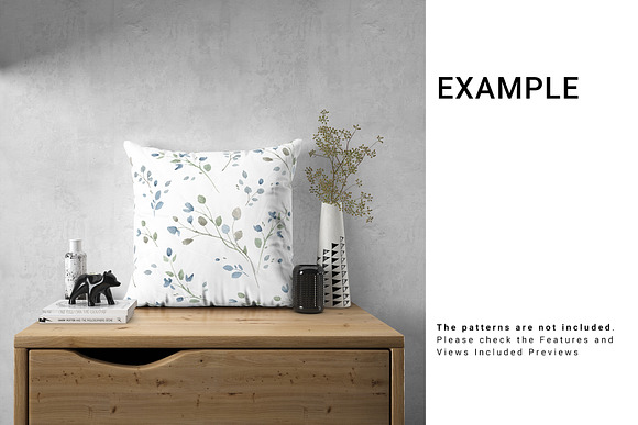 Pillow Mockup Set in Product Mockups - product preview 5