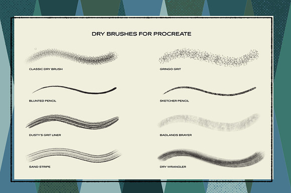 Mid-Century Procreate Brush Bundle in Add-Ons - product preview 36