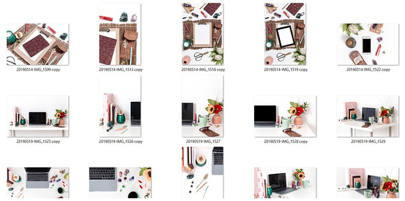Crystal Boho Mockups (13 Images) in Mobile & Web Mockups - product preview 1
