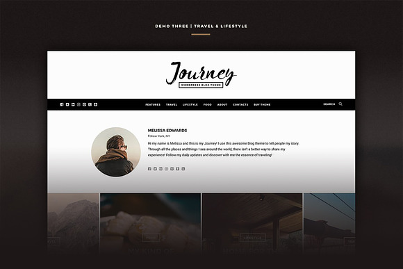 Journey - WP Blog Theme in WordPress Blog Themes - product preview 3