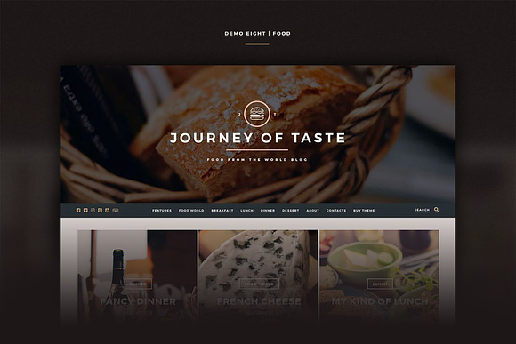 Journey - WP Blog Theme in WordPress Blog Themes - product preview 4